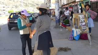 Killing  a Sheep at a Huaraz Intersection