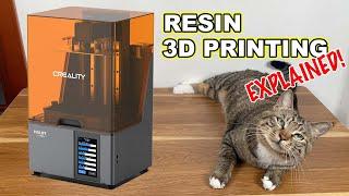 Resin 3D Printing Explained in 30 Seconds! 