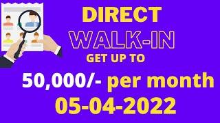 DIRECT WALK-IN  - Get your jobs here- #govtjobsintamilnadu #privatecompanyjobs #jobvacancy2022