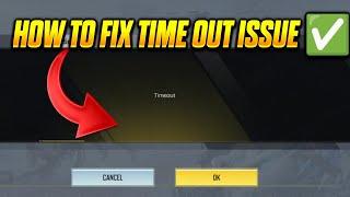 How to fix Time Out problem in CODM 100% Working
