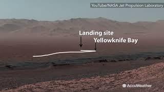 NASA’s Mars Curiosity rover shows journey across Gale Crater