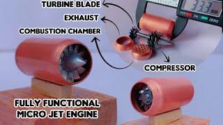 Making a Fully Functional Micro Jet Engine | diy Jet Engine