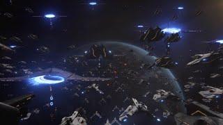 Сражение объединённого флота со жнецами. Mass Effect 3