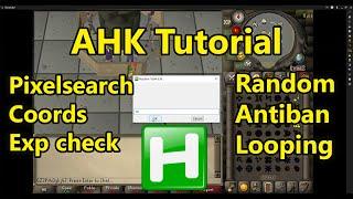 Easy AHK Tutorial for OSRS - Randomised High Alch with Antiban