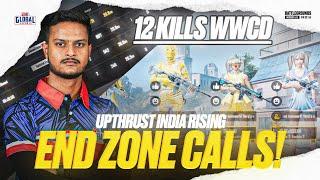 END ZONE PLAY THAT LEAD US TO WWCD in @upthrustesports || GLOBAL ESPORTS