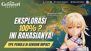 Tips Pemula: Rahasia Eksplorasi 100% di Semua Map Genshin Impact!