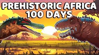 I Simulated Prehistoric Africa For 100 Days