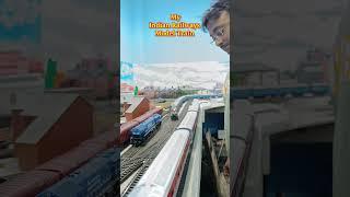 Indian Railways Model Train | Miniature Model Train | train video #shorts #indianrailways #trains