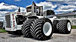 World's LARGEST Tractor Gets World's LARGEST Ag Tires! - BIG BUD 747