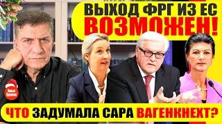 ВЫХОД ФРГ ИЗ ЕС ВОЗМОЖЕН! /ЧТО ЗАДУМАЛА САРА ВАГЕНКНЕХТ! #neuezeitentv