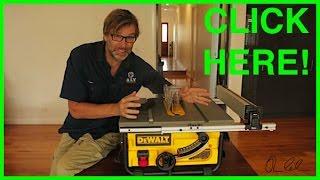 DEWALT Table Saw. DW745. Awesome Machine!