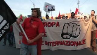 Lo spezzone del Corteo della Parma Antifascista