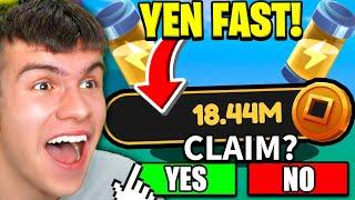 *FASTEST METHOD* How To Get YEN FAST In Roblox Anime Fighting Simulator X!