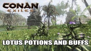 Lotus Potions - Where To Get Them & What They Do - Conan Exiles
