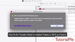 [Solved]We've encountered the following issues. Installer failed to initialize