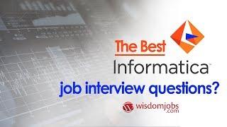 TOP 20 Informatica Interview Questions and Answers | Informatica Interview Questions 2019