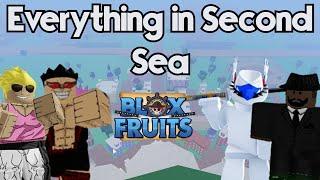 Everything You Need To Know In Blox Fruits Second Sea..