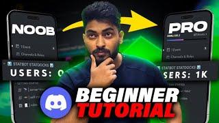 How to use Discord for Beginners | Ultimate Discord Tutorial 2023 (Hindi)