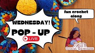 Get Crafty with our POP-UP Crochet Livestream! EASY Beginner Friendly Crochet