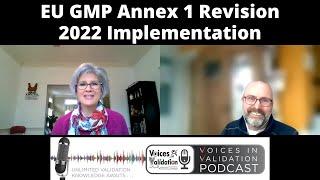 EU GMP Annex 1 Revision 2022 Implementation