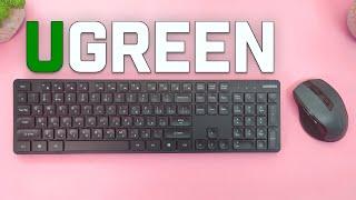 Бюджетная НОВИНКА ! Беспроводная КЛАВИАТУРА - UGREEN KU004 и МЫШЬ - UGREEN MU006 !