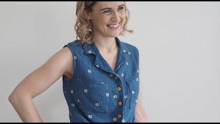 Sewing with Cotton Double Gauze Fabric - Laurens Hints and Tips