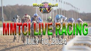 10 July 2024 | Philippines Horse Racing Live | Metro Manila Turf Club Inc.