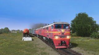 Trainz 2022 маршрут Затерянное Полесье БЧ