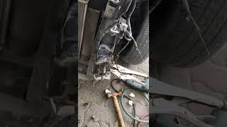 Toyota accident car repair zaki technician expert uae road accident car repair