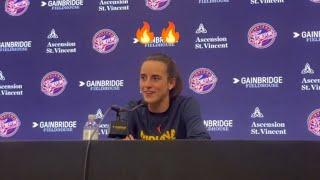 Caitlin Clark reveals her passing secrets at Fever vs Lynx pregame press conference 