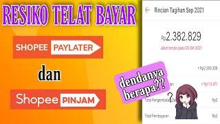 RESIKO TELAT BAYAR SHOPEE PAYLATER DAN SHOPEE PINJAM    | SPAYLATER DAN SPINJAM