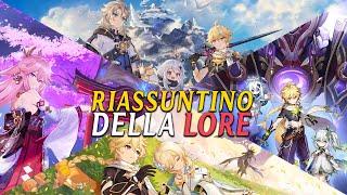 RIASSUNTINO della LORE (Versioni 1.0 - 4.7) | Genshin Impact [ITA]