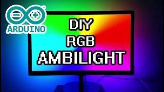 DIY Arduino Ambilight RGB WS2812b Full Build & How-To