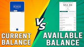 Current Balance vs Available Balance - What's The Difference? (A Detailed Comparison)