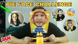 PIE FACE CHALLENGE!!! May nakita sa Camera (SCARY)