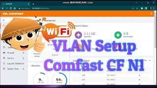 JuanFi - VLAN Setup x Comfast CF N1