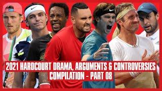 Tennis Hard Court Drama 2021 | Part 08 | Defaulted for Hitting the Umpire's Bum