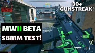 MWII Beta: SBMM TEST! 30+ GUNSTREAK (reverse boosted) PS5 Gameplay