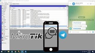 How to send message to your phone from Mikrotik with Telegram