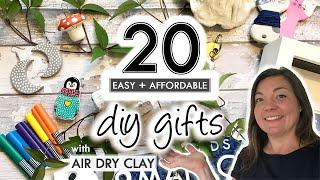 DIY GIFT IDEAS ** AIR DRY CLAY ** Gifts People Actually Want BEST