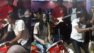 (Kativui Dawa Plays Drums & Dances With Fans)EXCLUSIVE KATIVUI LIVE PERFORMANCE@ENE FM DAKOTA