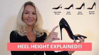 ALL YOU NEED TO KNOW about Louboutin Pumps Heel Height