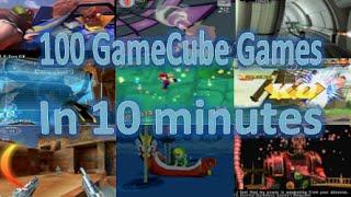 100 GameCube Games in 10 minutes