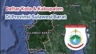 Daftar Kota dan Kabupaten di Provinsi Sulawesi Barat