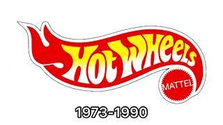 Hot Wheels historical logos