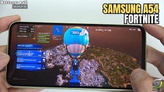 Samsung Galaxy A54 Fortnite Gameplay New Update