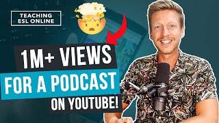 1 Million Views for a Podcast Episode on YouTube! - Tips for Uploading Audio Only Videos