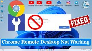  How To Fix Chrome Remote Desktop Not Working