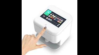 Automatic Smart 3D Art Nail Printer - Portable Nail Art Printers Machine Support WiFi/DIY/USB