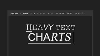 How To Use Text Charts | HEAVY.AI